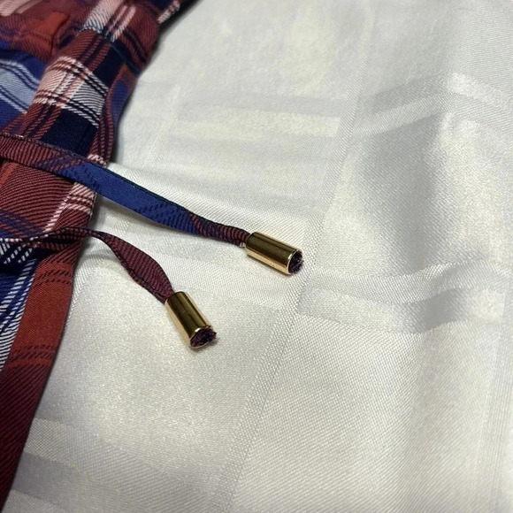 Y2K NWT, dress, plaid, ombre,cowgirl,preppy clueless,button front,academia - Picture 9 of 14